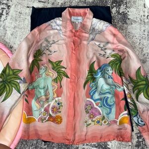 Tropical Graphic Men's Casual Shirt